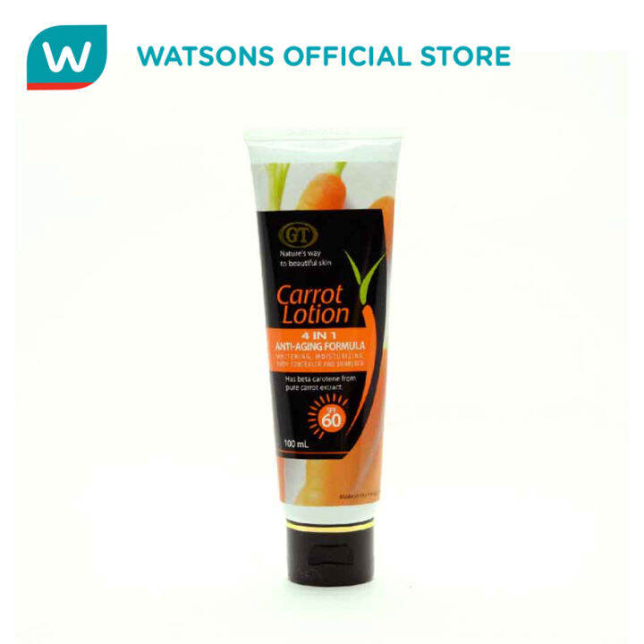 Gt Cosmetics Carrot Lotion 100ml 