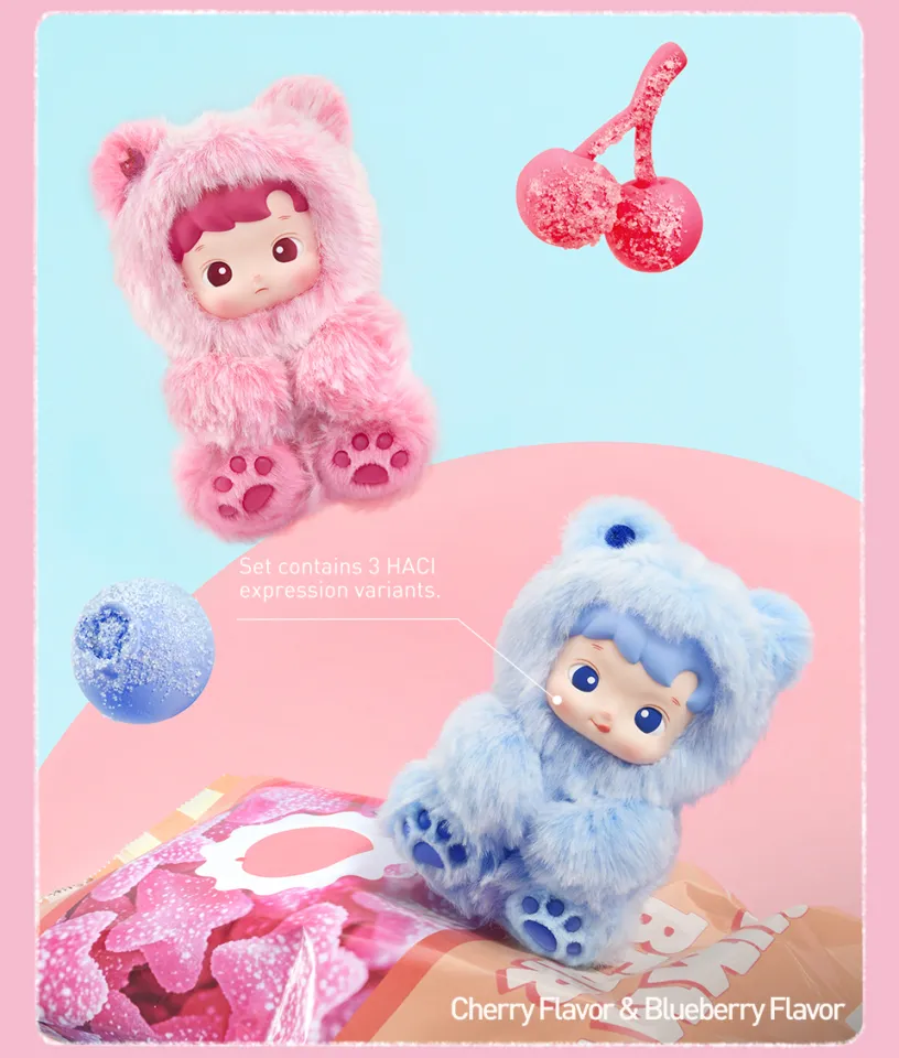 POP MART HACIPUPU Gummy Bear Series-Vinyl Plush Pendant Blind Box