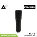 Franken FCM-5 ไมโครโฟนคอนเดนเซอร์ แบบ Cardioid ช่องเสียบหูฟังขนาด 3.5 มม. รองรับ USB AT Prosound. 