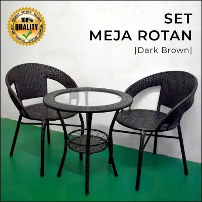 SET MEJA SANTAI 2 KERUSI DAN 1 MEJA SET KERUSI MEJA SANTAI