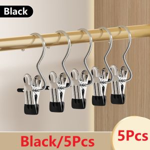 CPY Clothespin Hanging Hook 360° Rotating Stainless Metal Hanging Hook Clips Hanger Clips Towel Clips
