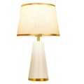 Nordic Household Metal Table Lamp Energy-saving Bedroom Bedside Lamp LED Study Desk Lamp Modern Simple Home Living room Hotel Decoration Fixtures -UK Plug 42*25cm. 