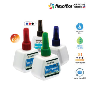 FlexOffice Whiteboard Marker Ink FO-WBI01 1pc OPP/3pcs OPP - Red Blue Black - 25ml