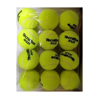 [12 or 72 Balls] Tecnifibre XLD Pressureless Tennis Balls