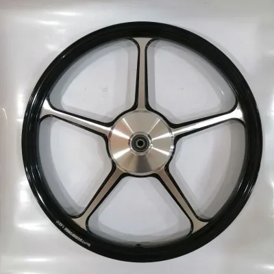 KRISS 110 / MR1 / CT100 / KRISS 100 / KRISS 1 / KRISS 120 -NO DISC SPORT RIM 505 ( WITH BEARING & BUSH)1 PASANG BLACK-FG505