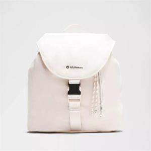 Direct Supply lu2024 New drawstring 10L Versatile backpack with buckle hand-held single-shoulder casual bucket-style double-shoulder bag