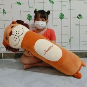 MIỄN SHIP GẤU BÔNG ĐẦU THÚ CHO BÉ SIZE LỚN GỐI ÔM MINISO HÌNH THÚ MỀM MỊN AN TOÀN CHO BÉ GIÁ RẺ