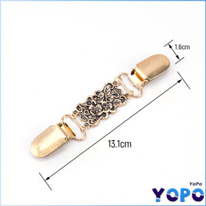 YoPo 1Pc New Fashion Shawl Brooch Sweater Blouse Pin Duck Clip Clasps Cardigan Clip