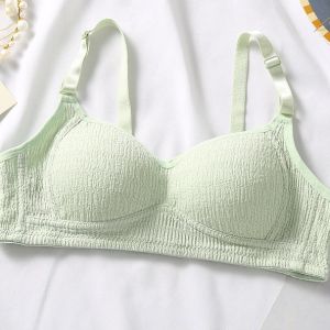 Áo lót nữ cotton mỏng nâng ngực nhỏ thu gọn ngực thứ cấp chống chảy xệ