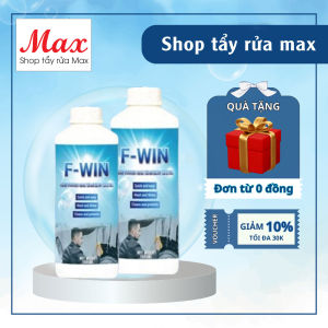 Dung Dịch Vệ Sinh Xe Máy - Ô Tô F-Win 750ml Công Nghệ Mỹ 1 Chạm One Touch Clean - Nước Tẩy Rửa