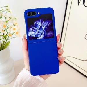 Ultra Thin Liquid PC Case for Samsung Galaxy Z Flip 8 6 5 7 ZFlip 4 3 Gradient Color Hard Shockproof Cover for Samsung ZFlip8 7