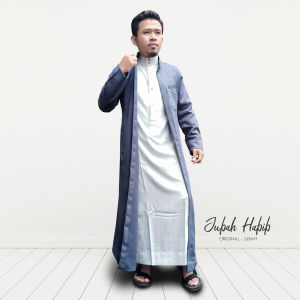 TERBARU Jubah Habib / Jubah luar pria dewasa / Jubah Luaran Pria / Jubah Luaran Gamis Yaman / Jubah Habib Tarim / Cardigan Jubah ikhwan saudi warna / gamis rompi / Jubah Belah / Baju Habib / gamis luaran / Jubah gamis habib