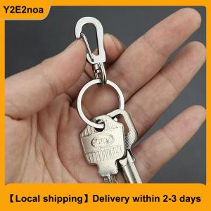 【Local shipping】 Mini Spring Backpack Clasps Zinc Alloy Carabiners Survival Climbing EDC Snap Hooks Keychain Buckle Clips For Car Keys Finder