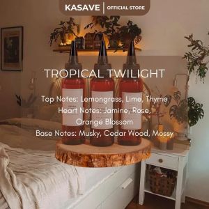 Refill Reed Diffuser KASAVE 100 ml - Free 6 pcs Stik Fiber