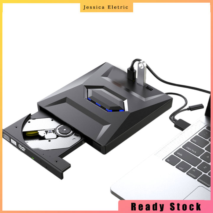 Usb 3.0 Typec External Optical Drive Cd Dvd Writer Highspeed 5 In 1