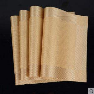 Tấm Lót Bàn Ăn Placemat Miếng Lót Chén Dĩa Caro