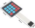 Matrix Keypad 4x4 Arduino ปุ่มกด คีย์แพด by ZEROBIKE. 