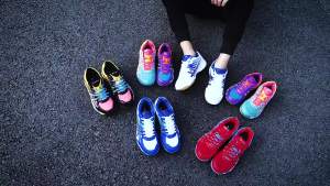 2026 New Women Sneakers Men Badminton Shoes Light Black Breathable Female Outdoor Sports Training Women Athletics Sports Green