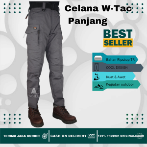 CELANA TACTICAL CARGO PANJANG PRIA DEWASA W TAC