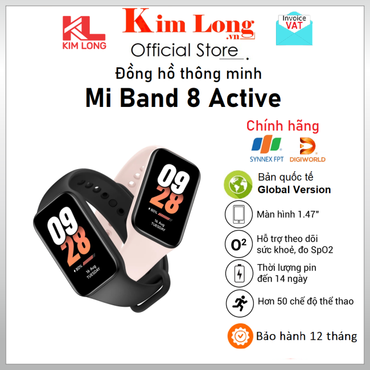 Xiaomi Smart Band 8 Active ra mắt với pin 14 ngày, nhiều tính năng hấp dẫn,  giá chỉ từ 640 ngàn đồng