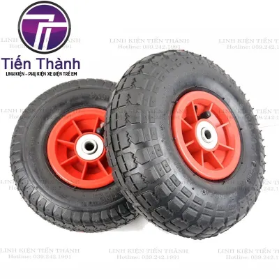 Bánh Hơi Xe Điện Trẻ Em Van Chéo 45 Độ 4.10/3.50-4 ( Tặng Kèm Khẩu Nối )