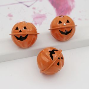 A4QUT Dia 3/4cm Dễ thương Treo Đồ Trang Trí Ma   dây chuyền Gió Kêu Vang Chất Liệu Kid Quà Tặng Bí ngô Chuông Halloween Trang Trí Nội Thất Kim loại Chuông