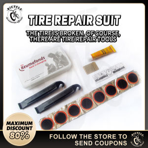 MTB Bike Tire Repair Tool Set: Bicycle Tyre Levers & Patch Glue Tire Repair Tool
