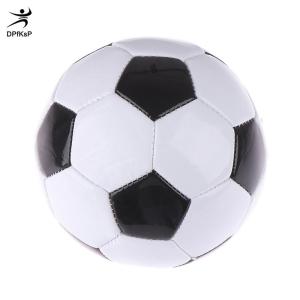 DP👓🧤🎾 1PC trẻ em bóng đá bóng PVC Kích thước 2 cổ điển màu đen và trắng đào tạo quả bóng