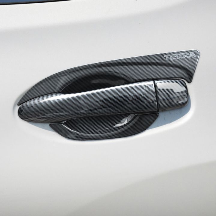 Buy Honda Civic 2022-2023 Carbon Fiber Door Handle - 4 Pcs In Pakistan
