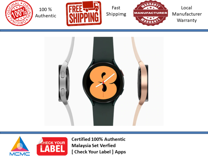 Samsung Galaxy Watch 4 Bluetooth 40mm Smartwatch (R860) Original 1