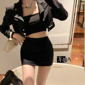 rok span pendek hitam rok kerja wanita rok scuba rok kerja formal