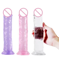 Soft Realistic Strap On Silicone Dildo Pants Wearable Hollow Penis