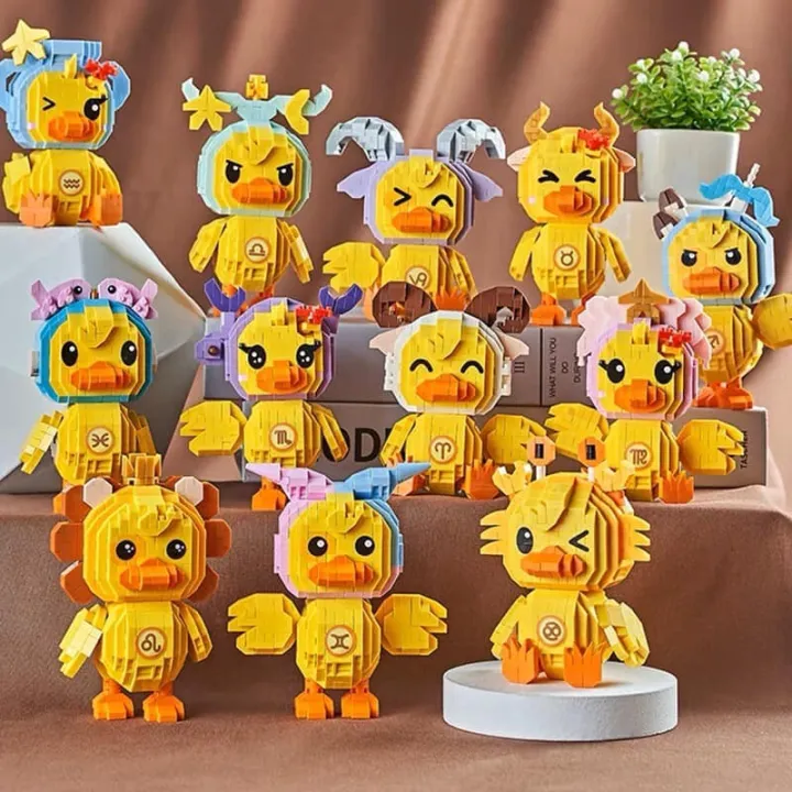 Đồ chơi lego lắp ráp chú vịt vàng 12 cung Hoàng Đạo | Lazada.vn
