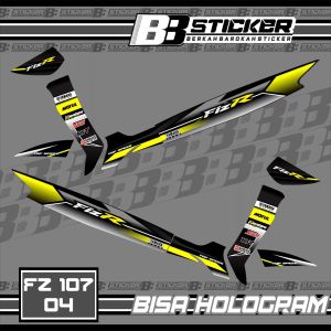 STICKER PREMIUM Striping Fiz R BISA HOLOGRAM  Stiker Striping Variasi Lis Yamaha Fiz R  Fz 107