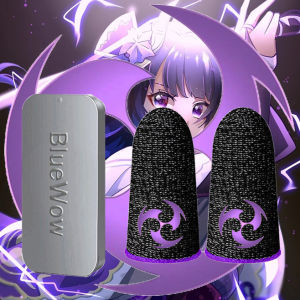 แขนนิ้ว DAMILE สำหรับถุงมือแบบเปิดครึ่งนิ้วเล่นเกมกันเหงื่อปลายนิ้วระบายอากาศได้ดีสำหรับ PUBG Mobile เล่นเกมหน้าจอสัมผัสที่สวมนิ้วที่ครอบโทรศัพท์มือถือสัมผัสและสัมผัสที่ละเอียดอ่อน