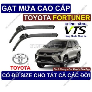 Gạt Mưa Sạch Êm Bền Kính Lái Toyota Fortuner Cặp Gạt Mưa Kính Lái Toyota Fo.rtuner Có Đủ Size Cho Các Đời Xe For.tuner