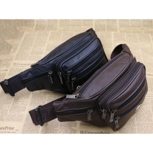 Túi đeo chéo đeo bao tử da loại 1 thời trang hàn quốc 6 ngăn S gsr {video thật}