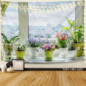 Tranh vải treo tường Tín Phát Decor phòng ngủ phòng khách...(TẶNG móc treo miếng dán 2 mặt)