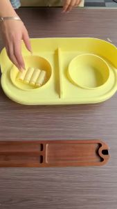 Cat Bowl Ceramic Double Bowl Dog Bowl Cat Food Bowl Cat Food Bowl Drinking Water Feeding Rice Bowl Dog Bowl Anti-TipSupplies