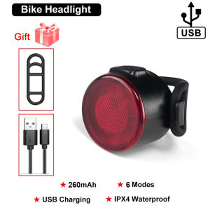 Bike Light Set Bicycle Headlight MTB Taillight LED Bicycle Front Lights USB Reachargable Waterproof Cycling Lantern Bike Accessories