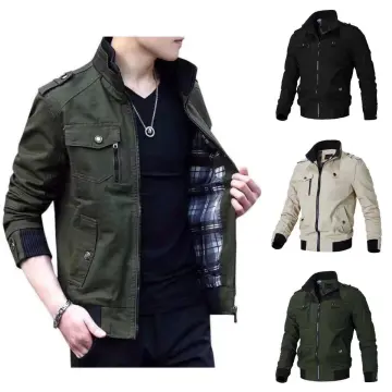 Shop Men Cargo Jacket online Lazada .ph