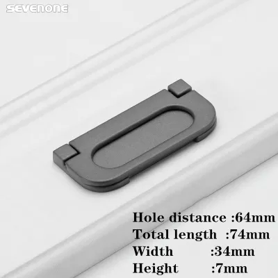 Fashion Handles for Kitchen Cabinets Aluminum Alloy Cabinet Knobs Drawer Pulls Cupboard Door Knobs Hardware