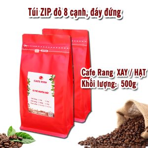 500g cà phê rang mộc cà phê nguyên chất cà phê hạt cà phê gói hạt cà phê cà phê xay