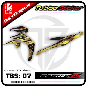 Sticker Striping Jupiter Z1 - Stiker Striping Variasi Motor Jupiter Z1. TBS.07