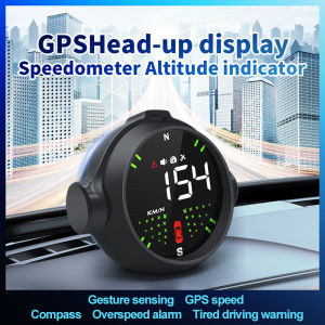M10 Car GPS Head Up Display HUD Gauge Speedometer Projector With Compass Altitude Overspeed Alarm Temperature Electronic Accessories For All Cars