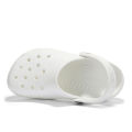 Crocs classic clog bone white unisex for man woman sandals with ecobag. 