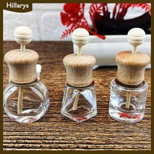 [Hillarys] Làm mát không khí xe hơi nước hoa Clip tinh dầu khuếch tán Vent rỗng chai thủy tinh trang trí hương liệu chai thủy tinh
