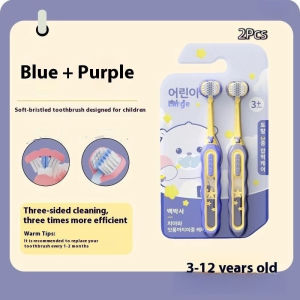 Aoduoyaya Kids Electric Toothbrush Cartoon Toothbrush with Soft 2 Min Smart Timer IPX7 Waterproof Toothbrush