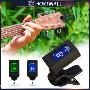 Tuner Gitar Digital Chromatic Clip On Layar Guitar Bass Ukulele Violin 360 Original Joyo