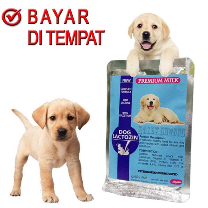 LACTOZIN SUSU PERTUMBUHAN ANAK ANJING PUPPY JUNIOR 25 GRAM SASET